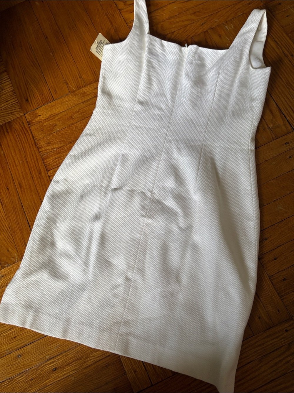 Laundry By Shelli Segal White Embroidered Floral Mini Dress - Picture 5 of 8